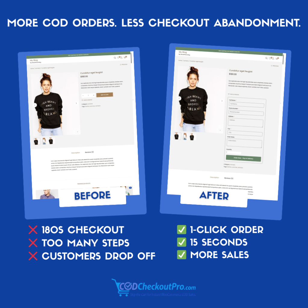 CODCheckoutPro Review – Best COD Checkout Plugin for WooCommerce Dropshippers